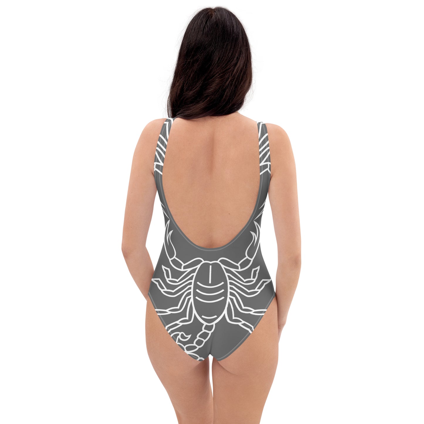 Scorpio Grey One-Piece Swimsuit