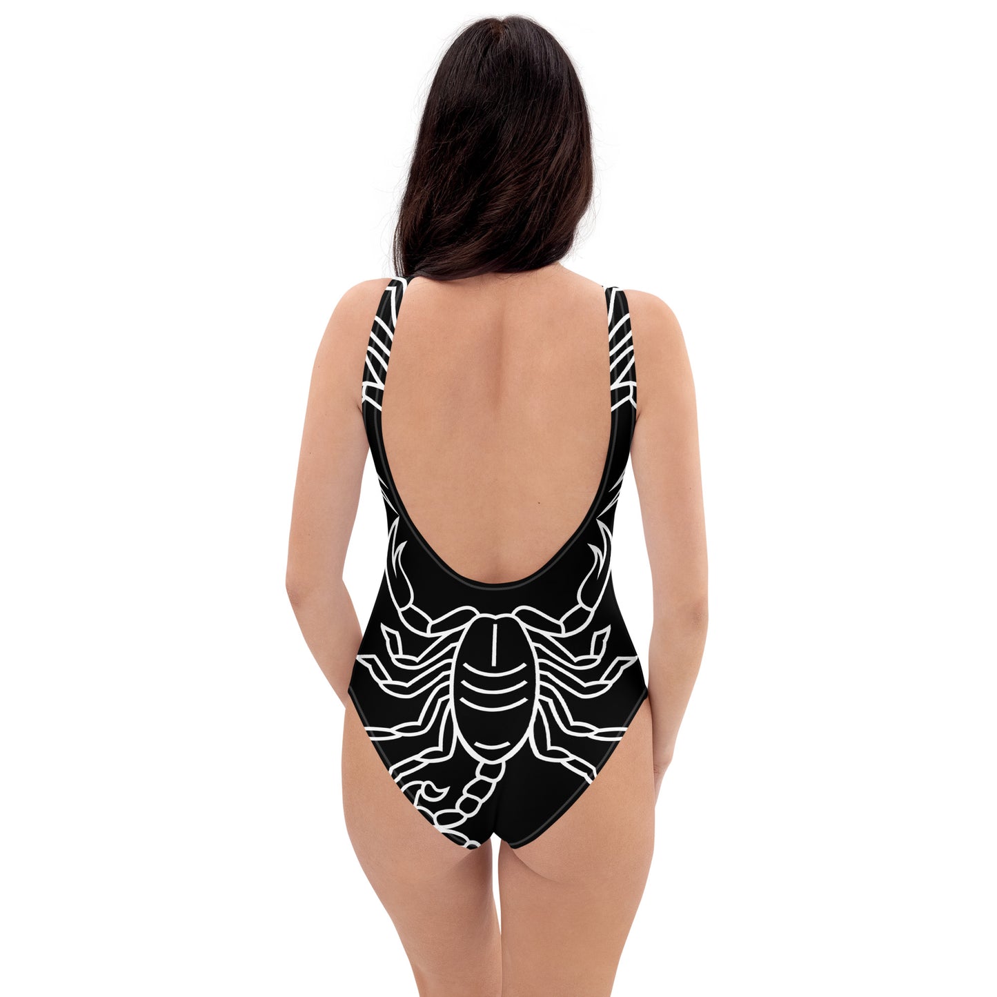 Scorpio Black One-Piece Swimsuit