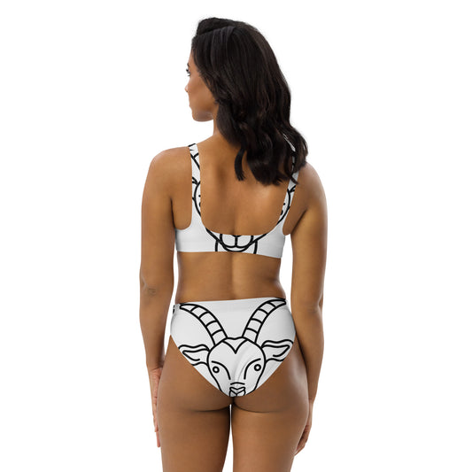 Capricorn Recycled high-waisted bikini