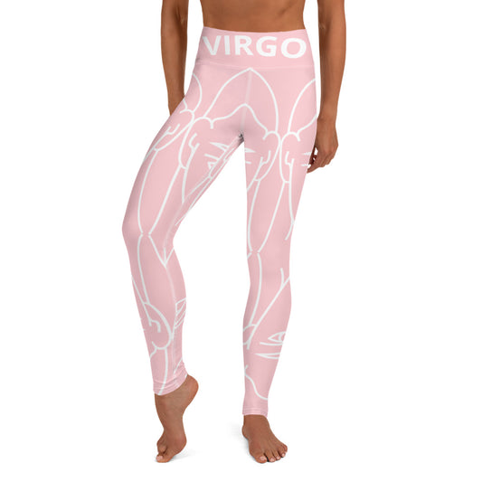 Virgo Pink Yoga Leggings