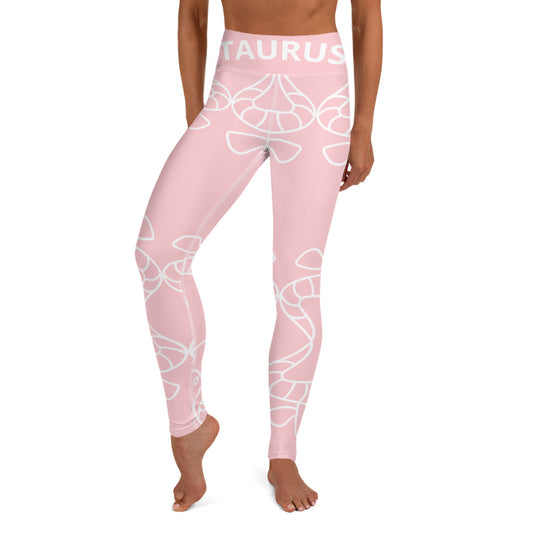Taurus Pink Yoga Leggings