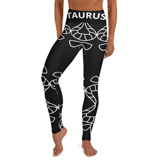 Taurus Black Yoga Leggings