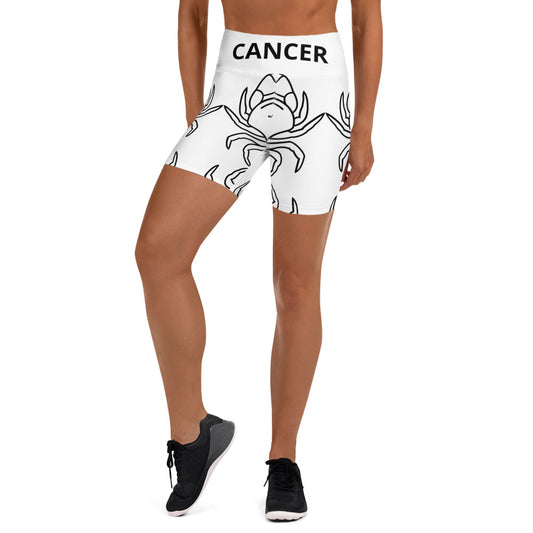 Cancer Yoga Shorts