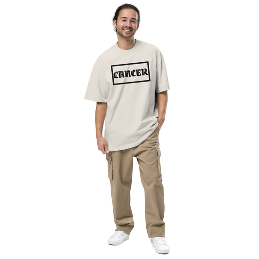 Cancer Oversized faded t-shirt