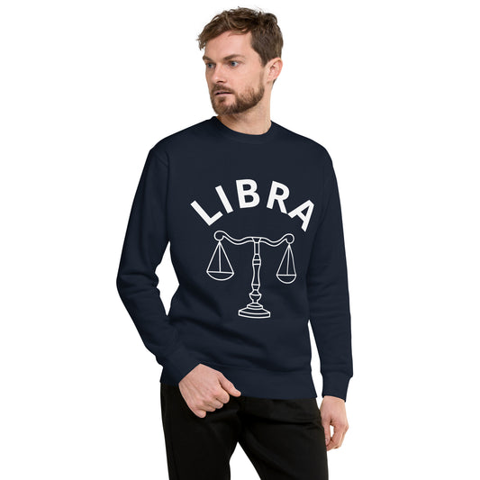 Libra Unisex Premium Sweatshirt